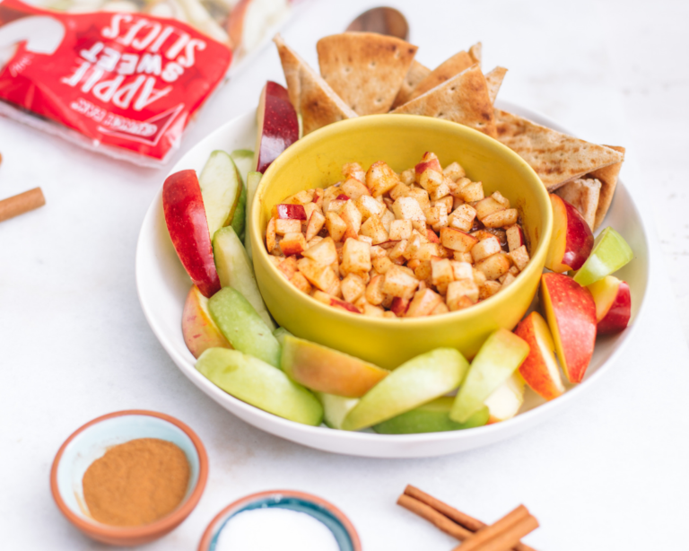 Cinnamon Apple Salsa Dip