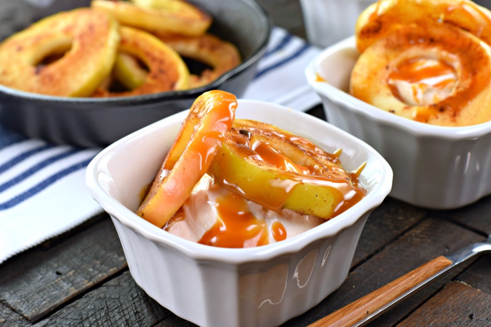 Cinnamon Apple Cheesecake Parfaits