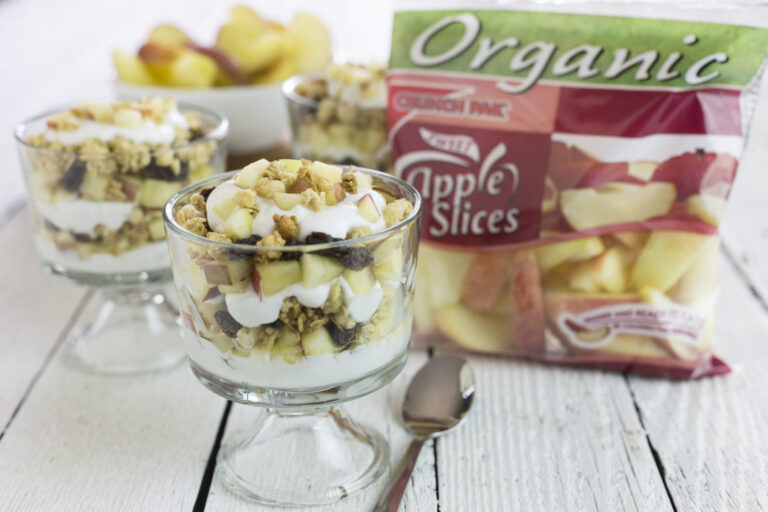 Organic Apple Granola Bowls