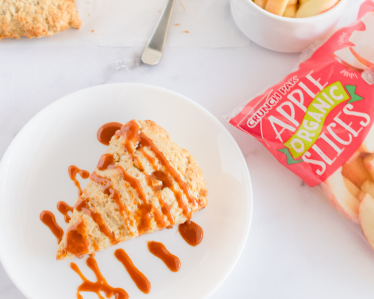 Caramel Apple Scones