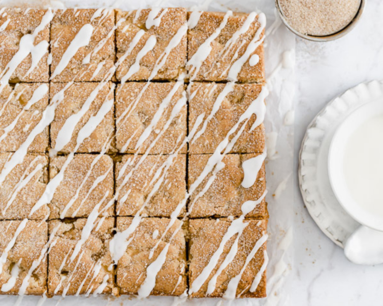 Browned Butter Caramel Apple Blondies