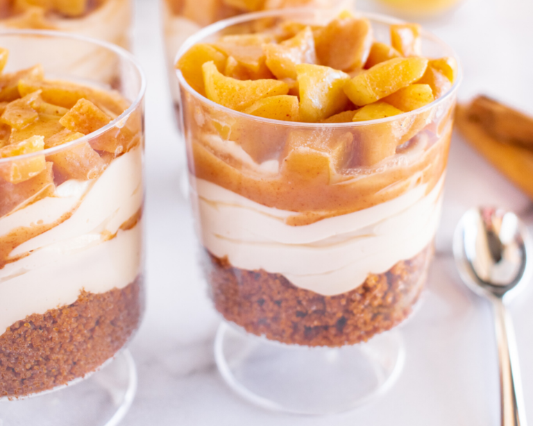 Mini Apple Cheesecake Parfaits