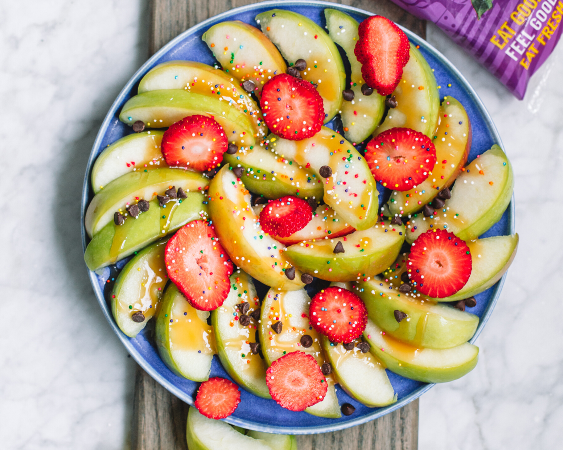Caramel Apple Nachos