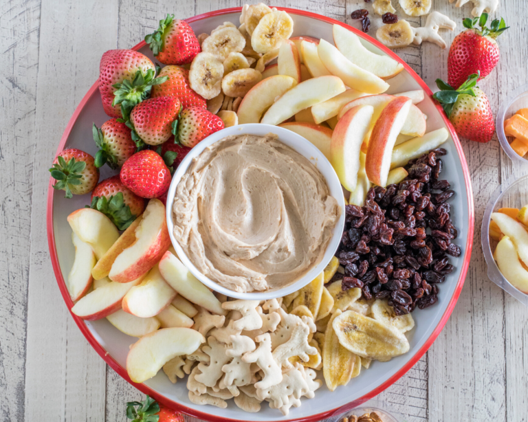 3-Ingredient Peanut Butter Apple Dip