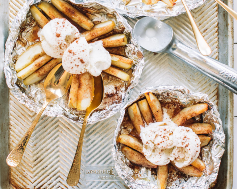 Blooming Grilled Apples