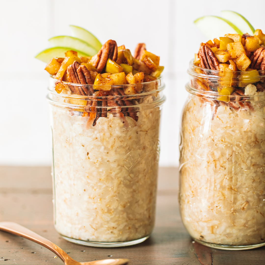 Apple Pie Overnight Oats