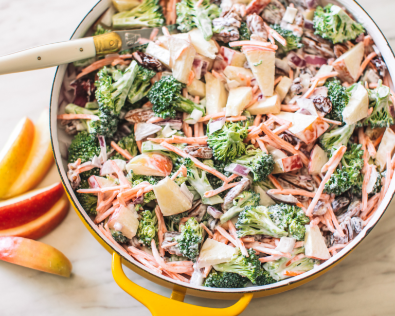 Creamy Broccoli Apple Salad