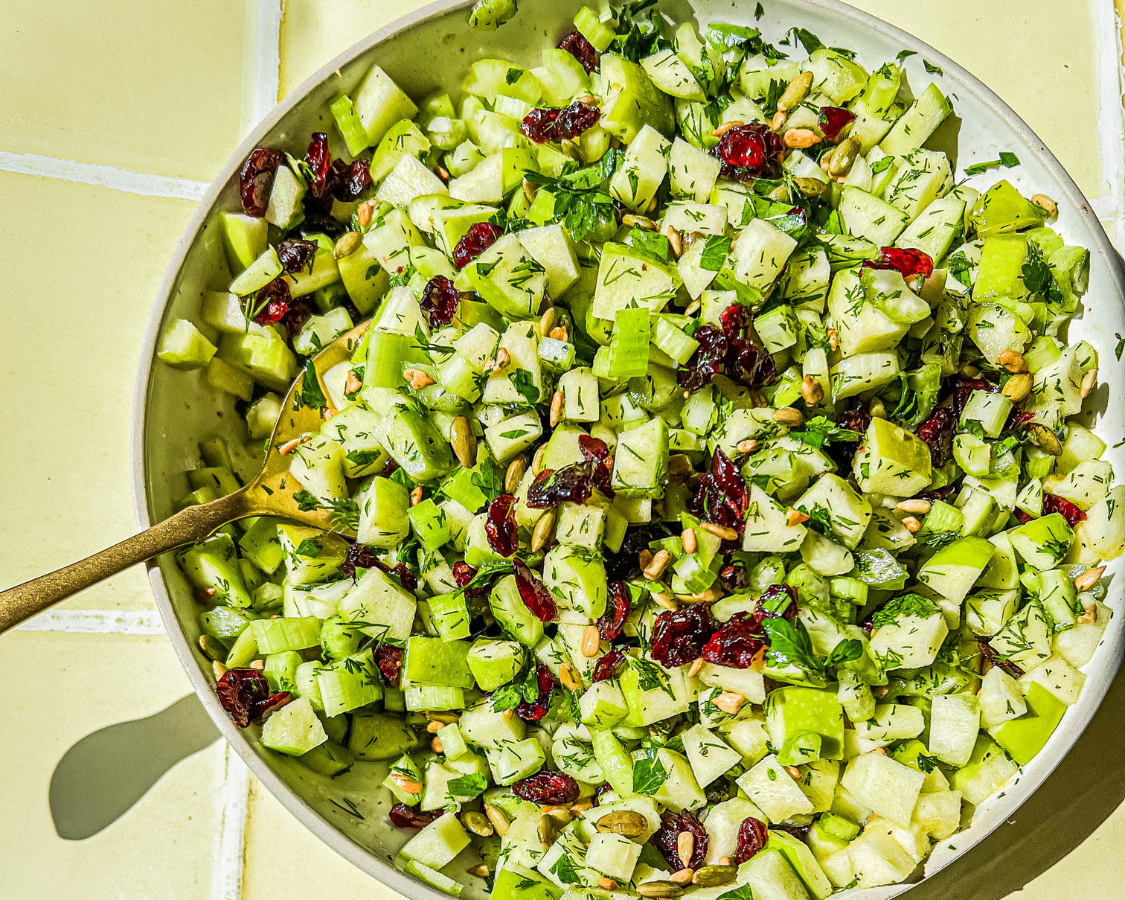 Apple and Celery Chopped Salad