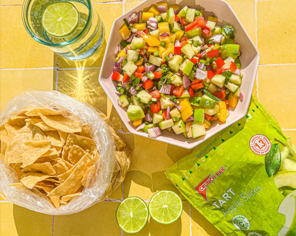 Easy Apple Salsa