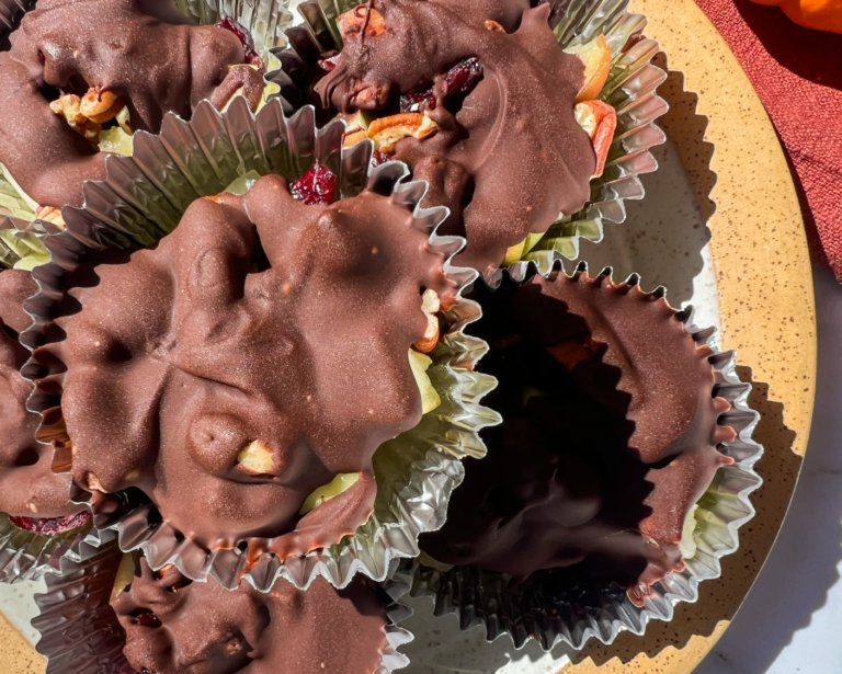 Apple Chocolate Clusters