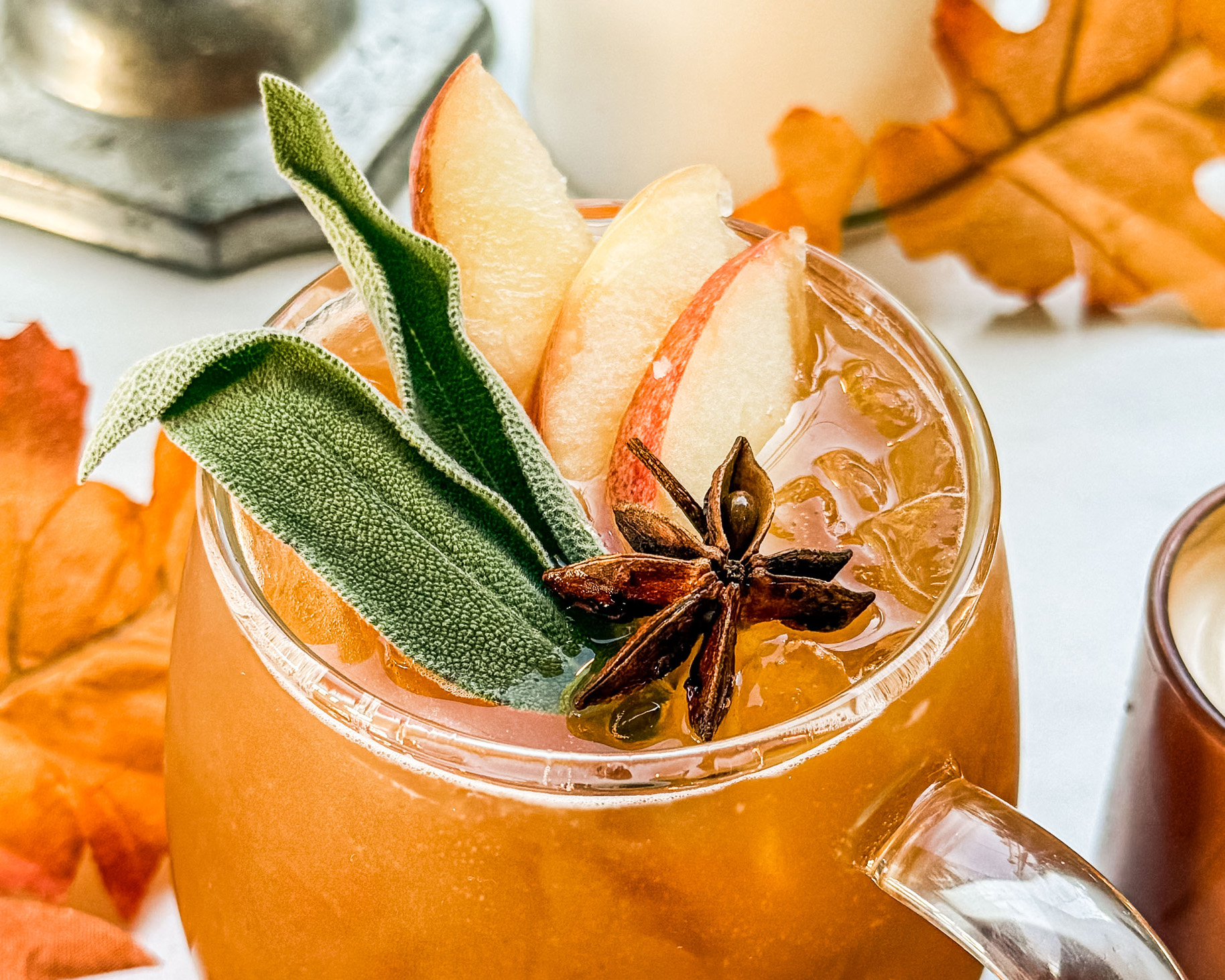 Apple Bourbon Cocktail