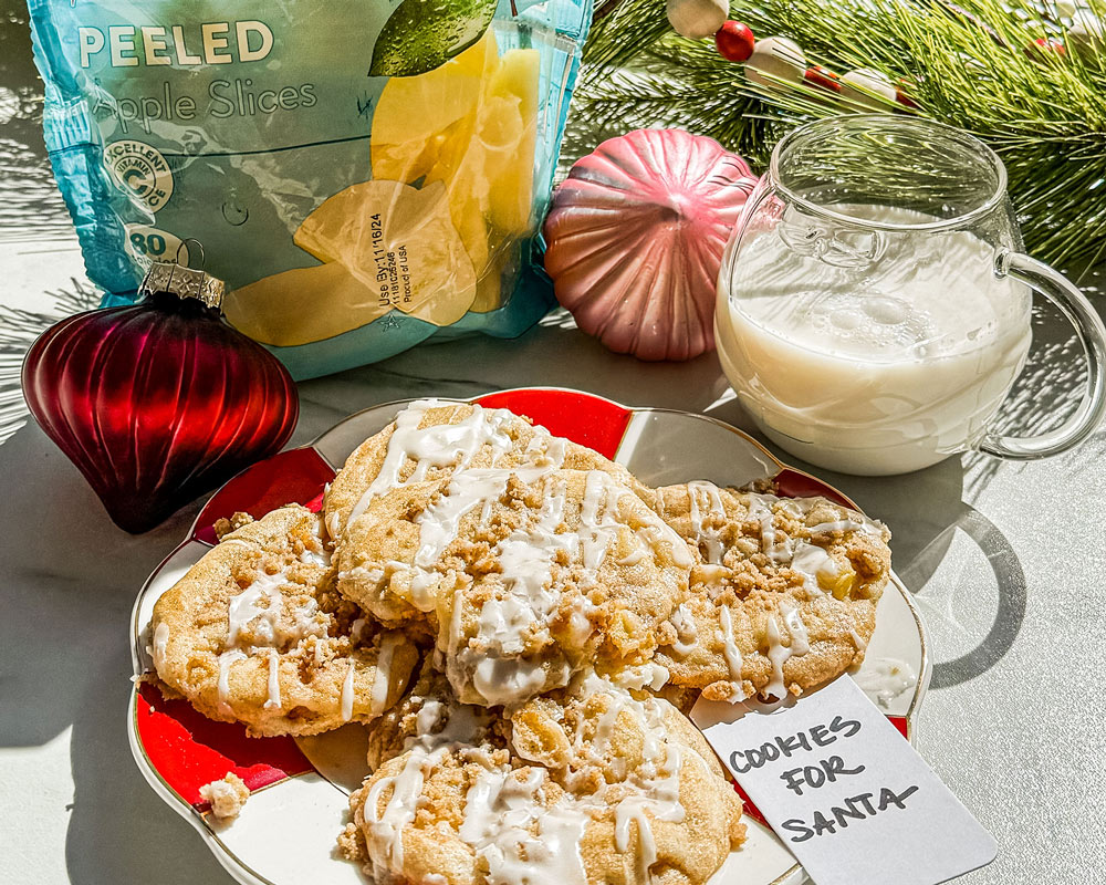 Apple Crumble Cookies