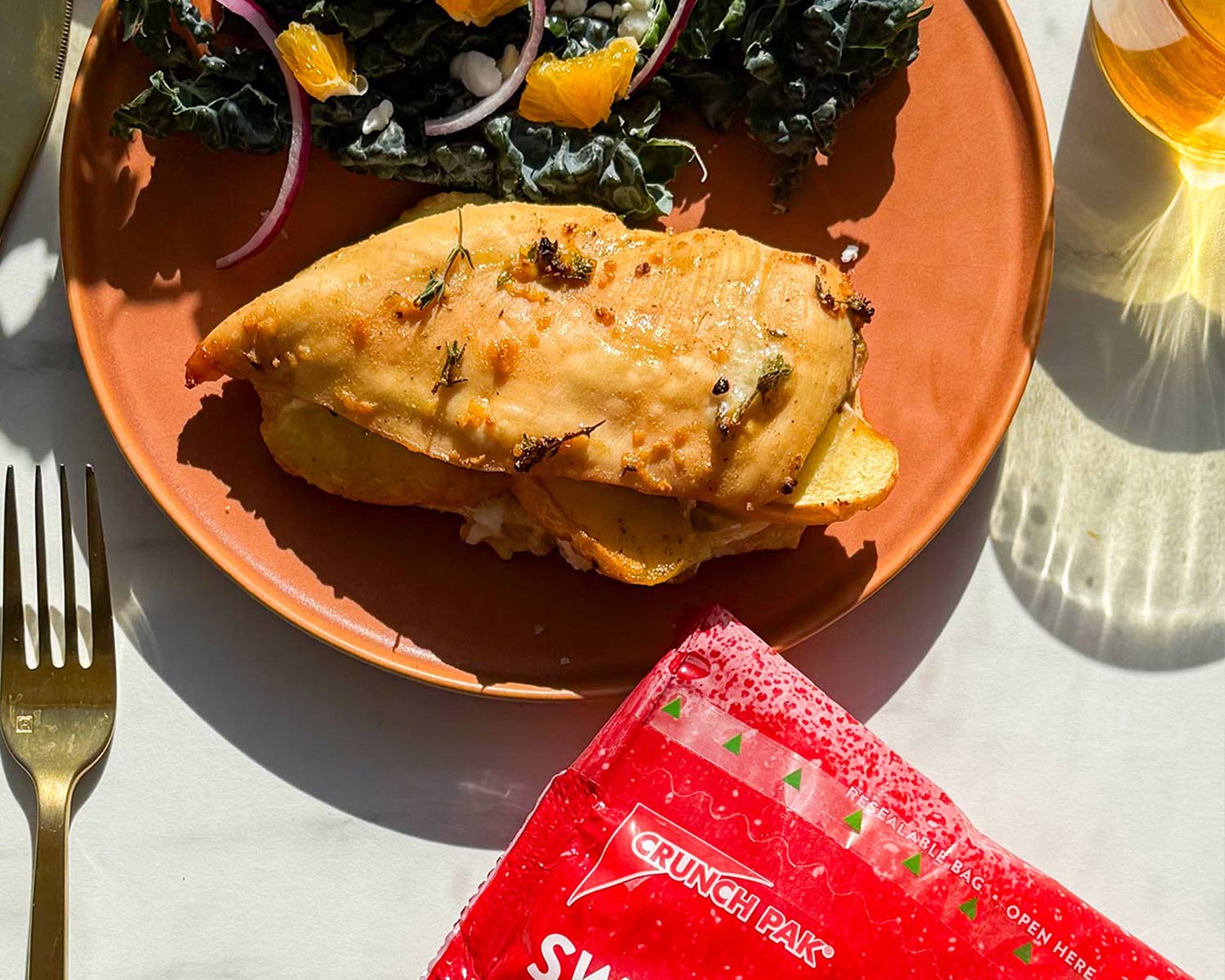 Apple & Brie Stuffed Chicken