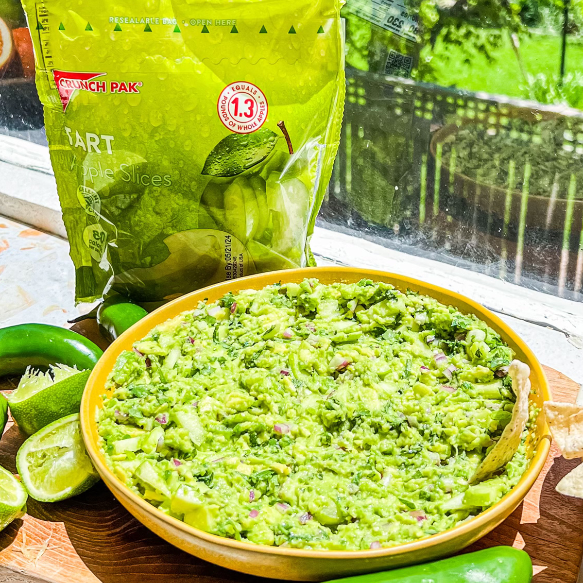 Green Apple Guacamole