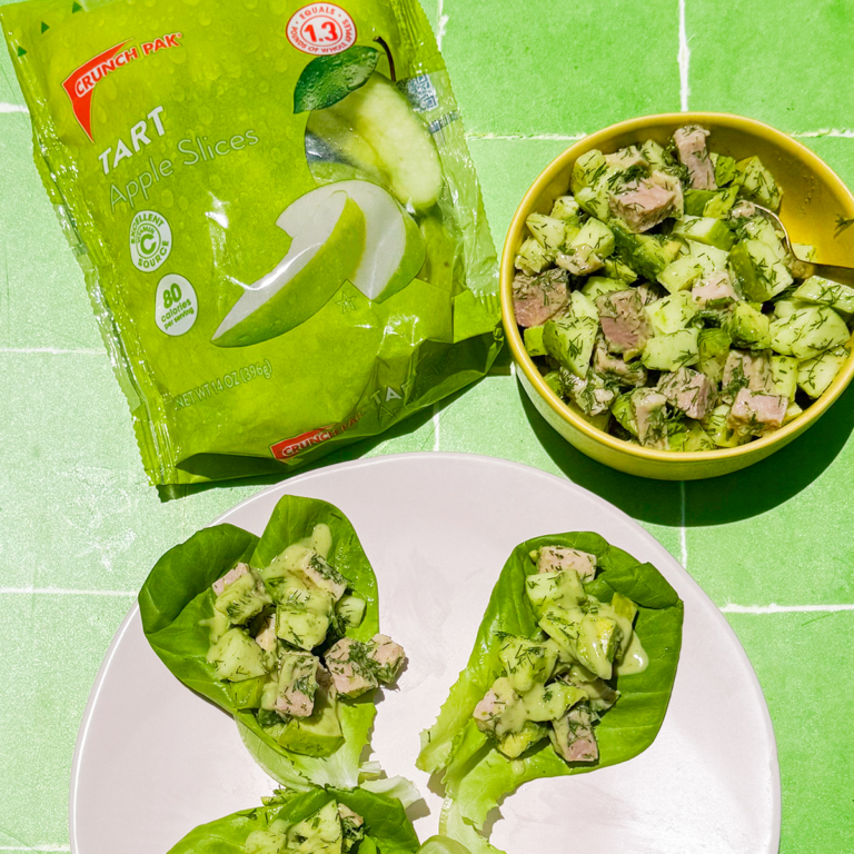 Apple, Ham Avocado Salad
