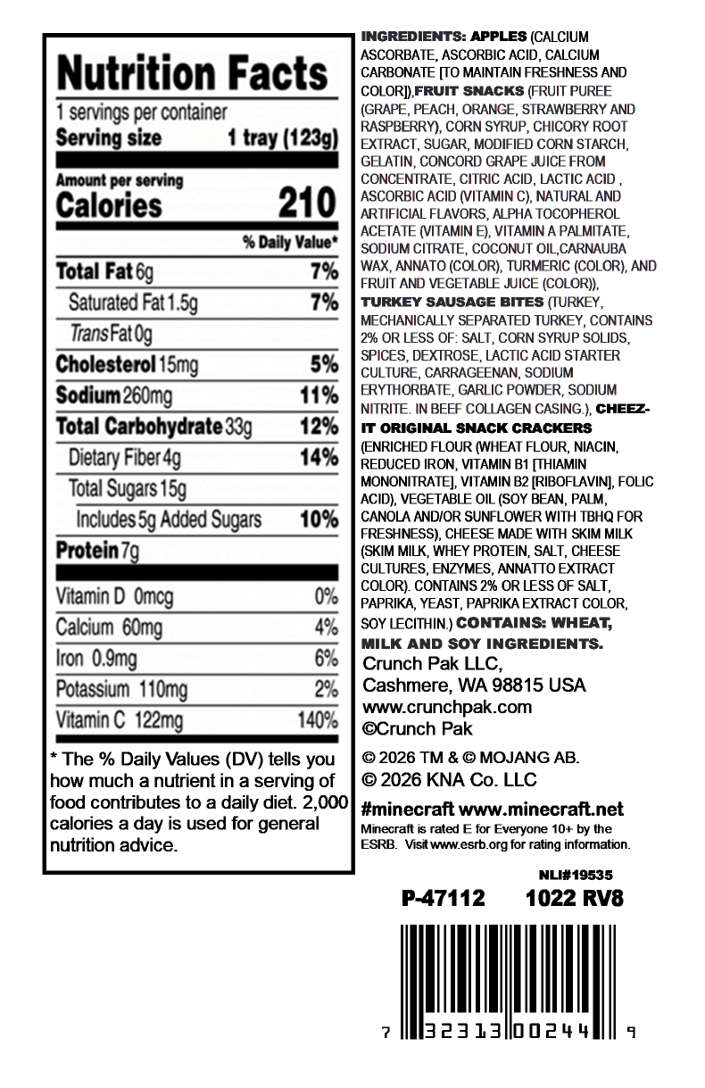 Nutrition label