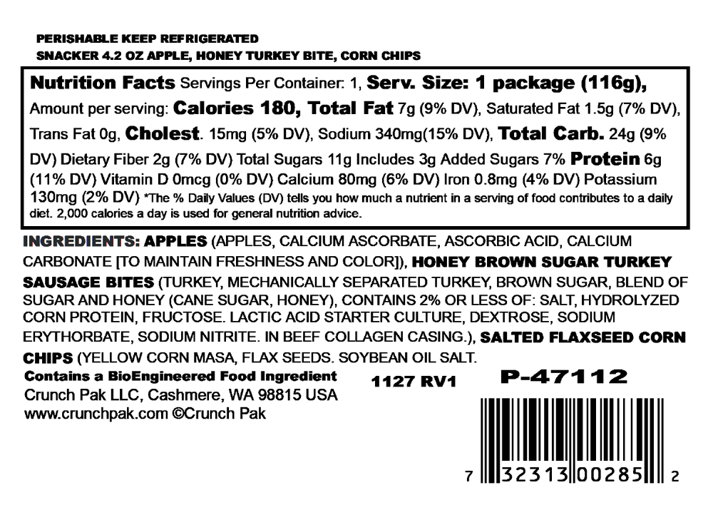 Nutrition label