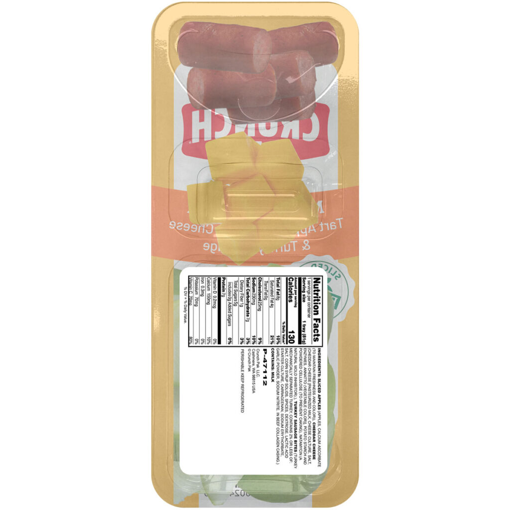 Apples & Sausage Mini Snack Pak